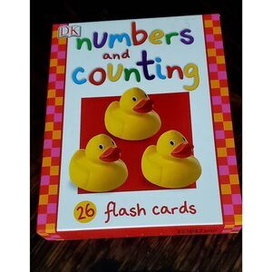 DK LARGE NUMBERS AND COUNTING FLASH CARDS
